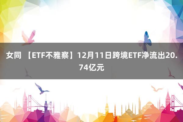 女同 【ETF不雅察】12月11日跨境ETF净流出20.74亿元